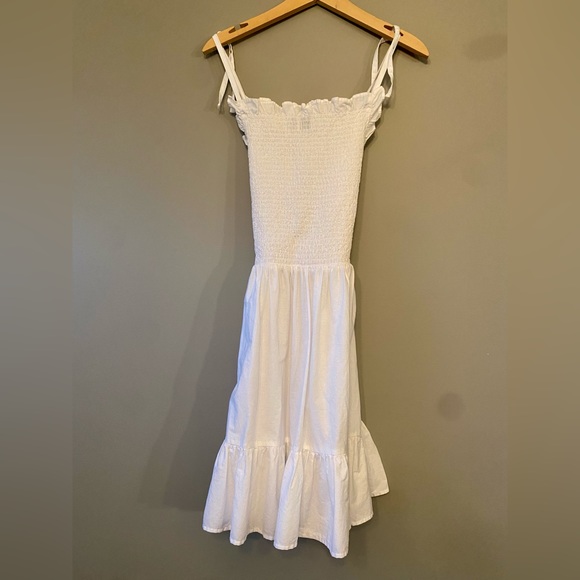 NEW ASOS design dress white summer dress, stroppy and adjustable - Picture 4 of 6